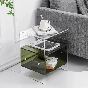 acrylic nightstand