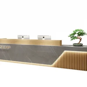 receptionist desk