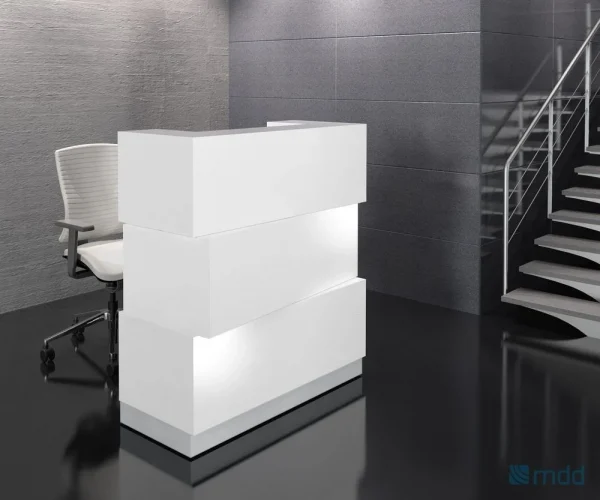 standing reception desk