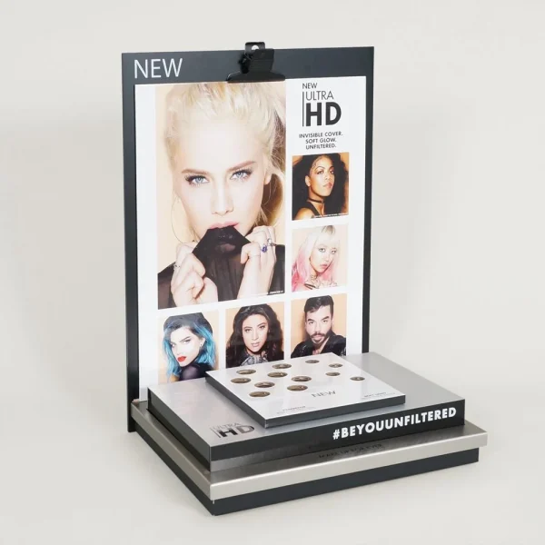 cosmetic product display stands