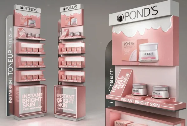 cosmetic retail display