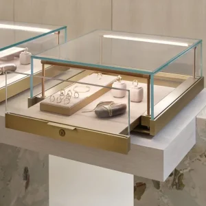 locking jewelry display case