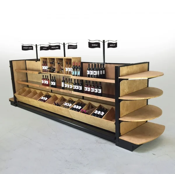 wine shelf