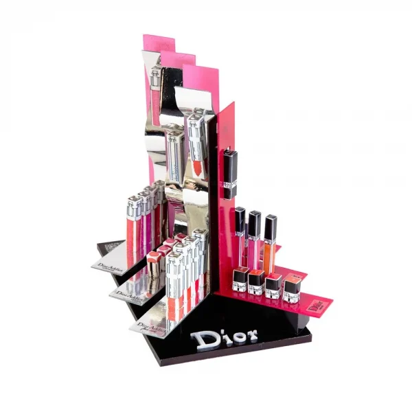 Acrylic cosmetic display