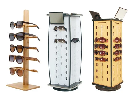 Sunglasses display rack