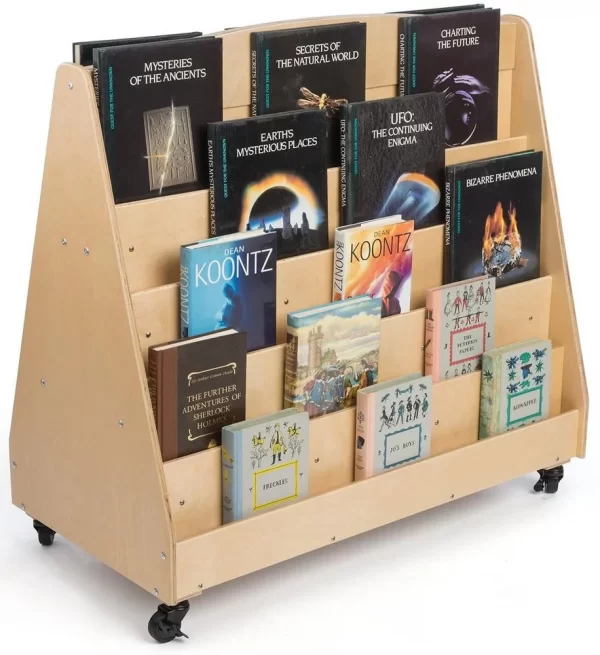 wooden display stand