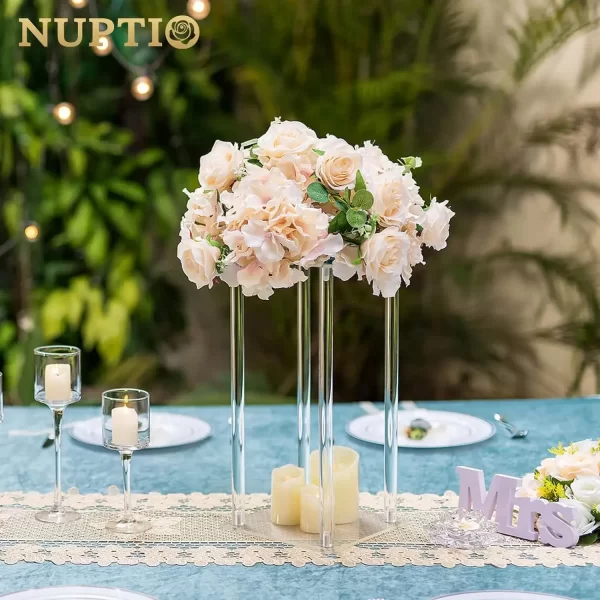 Clear Acrylic Flower Stands