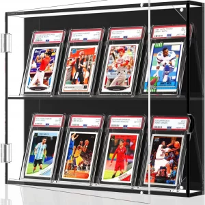 acrylic card display cases