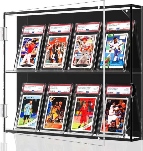 acrylic card display cases