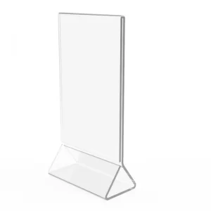 Clear Acrylic Menu Holders