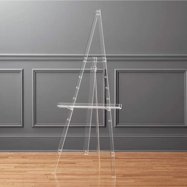 Clear-acrylic-easel-display-stands-for-Art