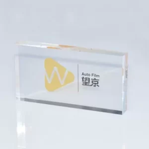 Logo Clear Acrylic Sign