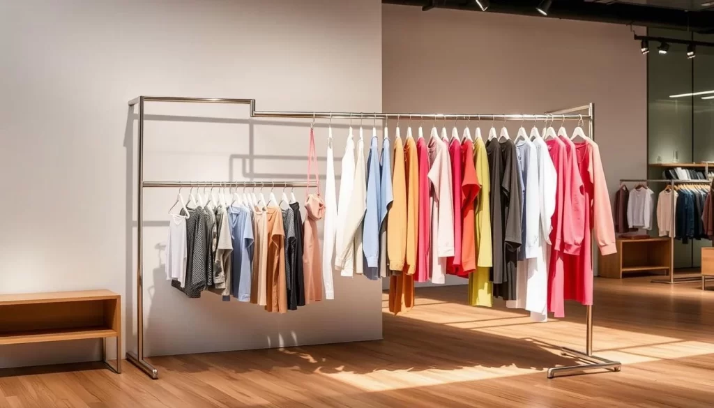 commercial garment rack