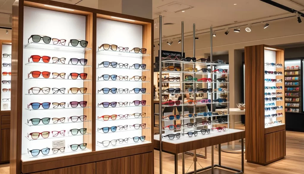 eyewear display stands