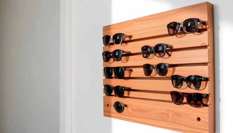 sunglass holder for wall