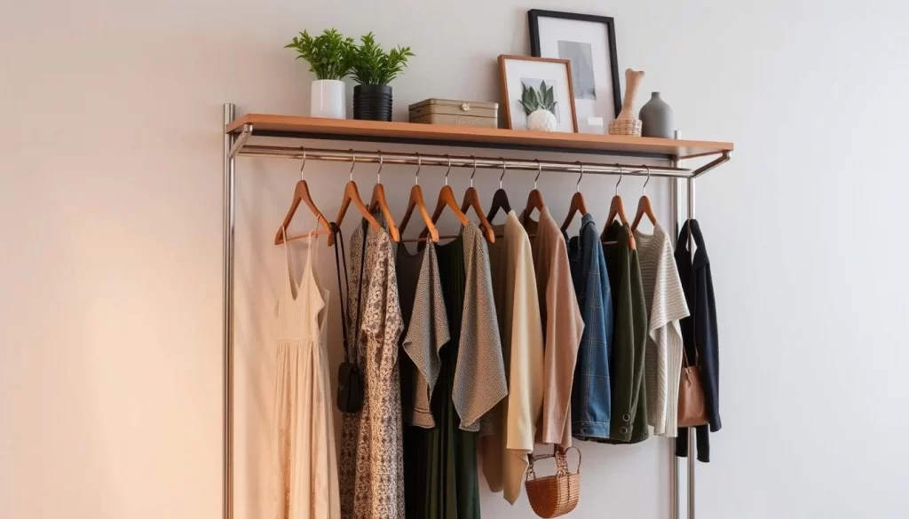 wall hanging clothes organizer